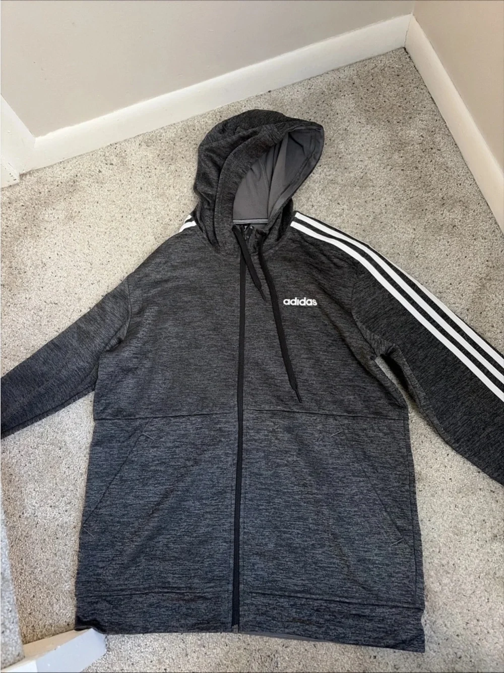 adidas hoodie climawarm men’s medium